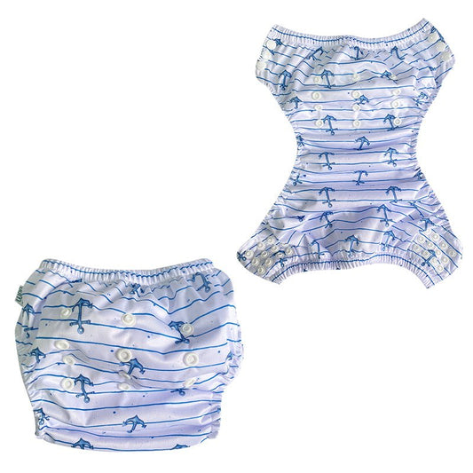 Pañal bañador reutilizable evolutivo - Mind the Bum